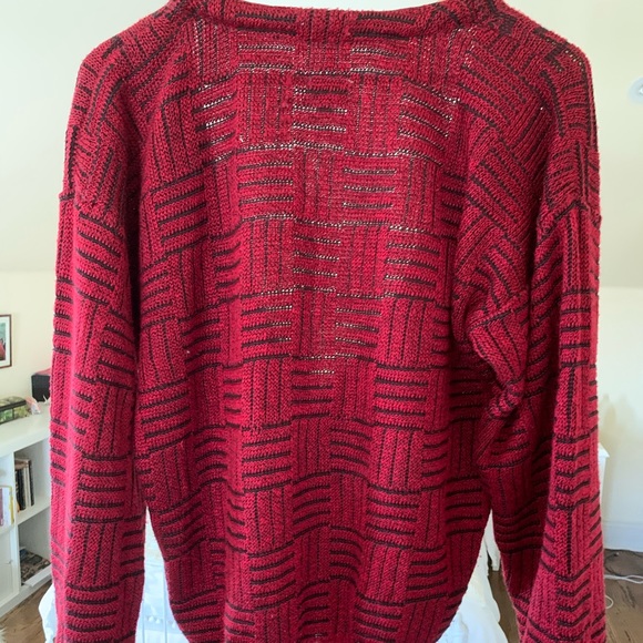 Urban Renewal Red Knit Jacket - Picture 4 of 4